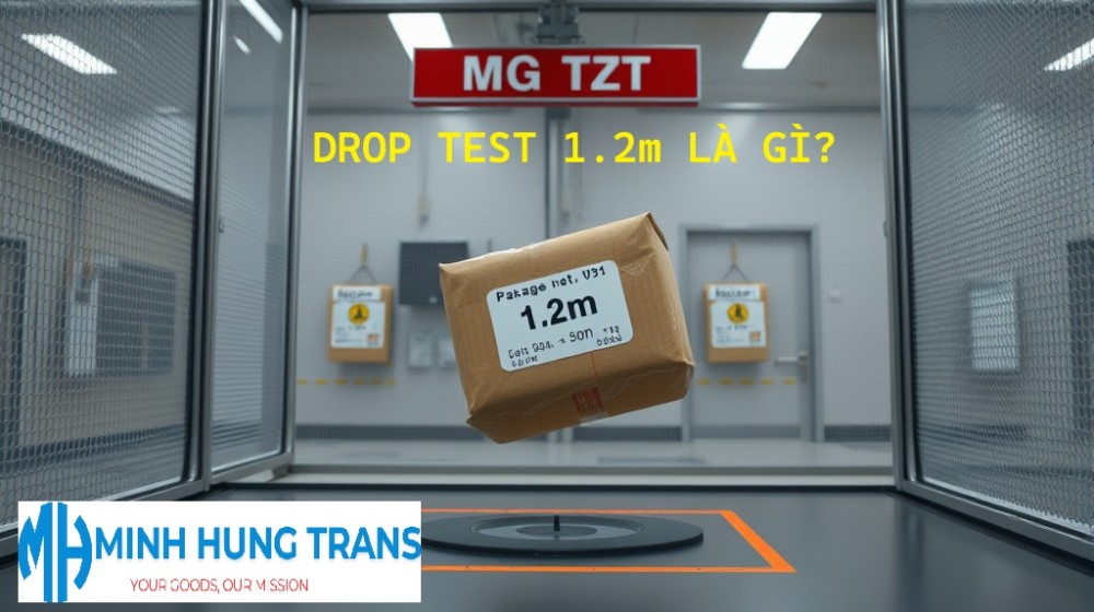 Drop test 1.2m là gì- Tầm quan trọng trong vận chuyển hàng hóa nguy hiểm
