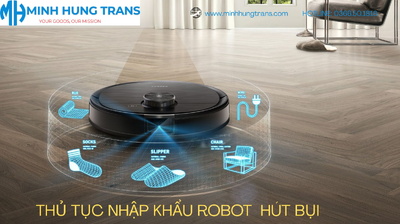 Thủ tục nhập khẩu robot hút bụi